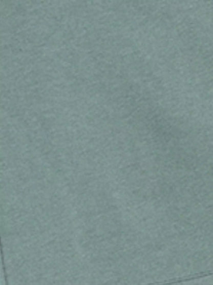 Zenana Round Neck Side Slit Midi Dress in Jade