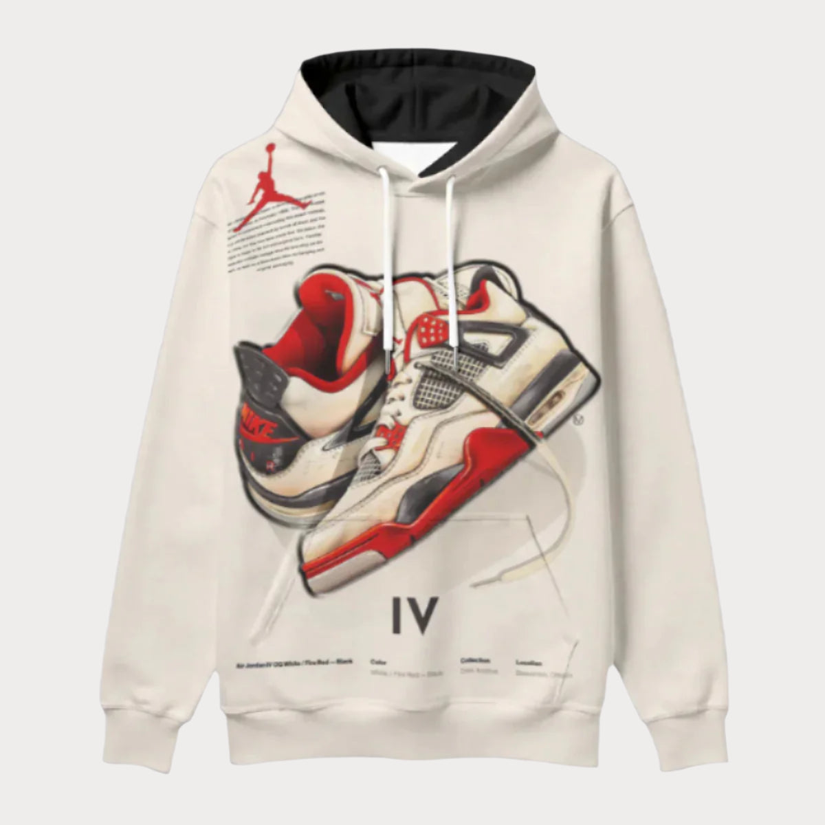 Sole Providerz™ AJ4 TekPak Fleece Hoodie