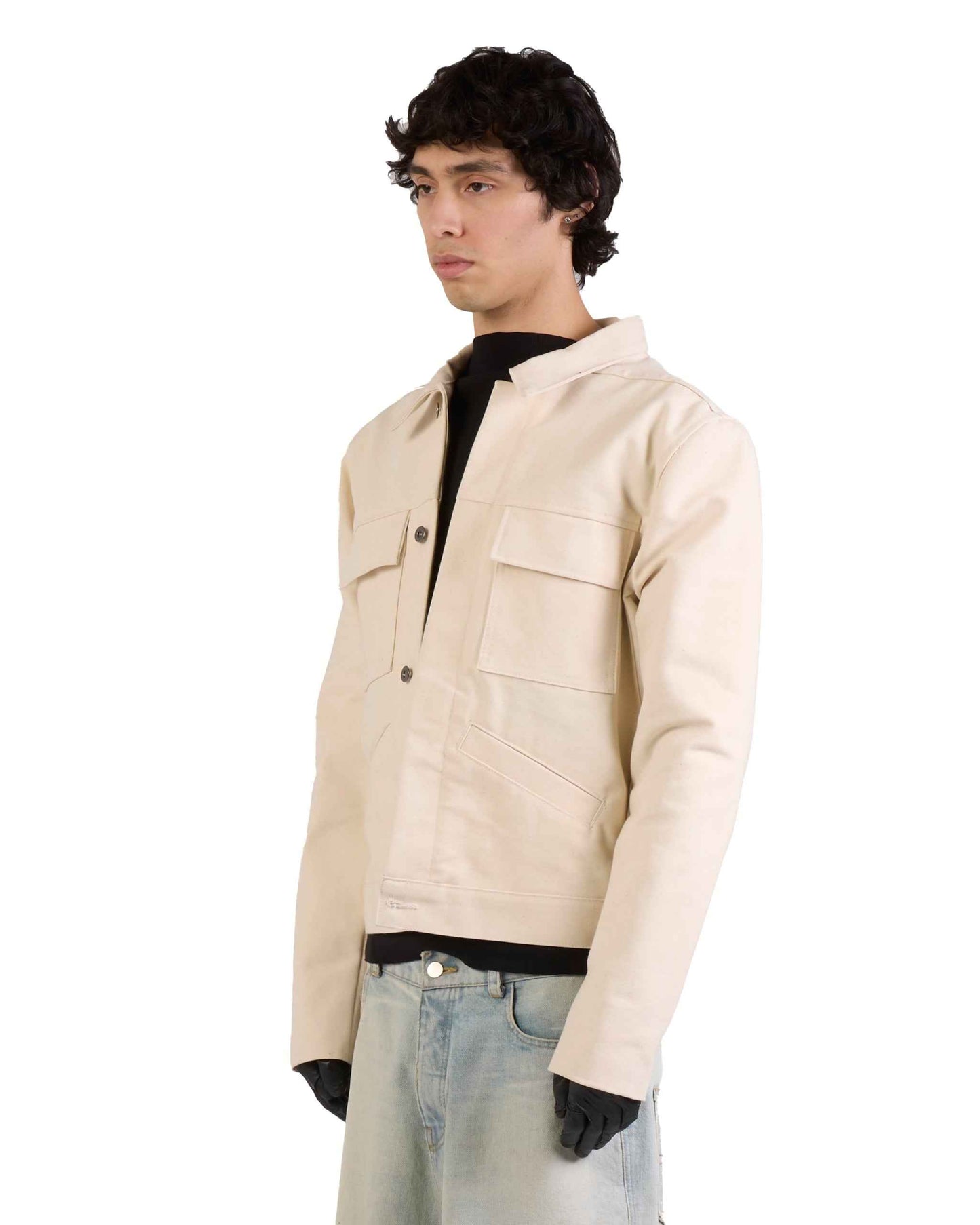 NATURAL UTILITY WORK JACKET