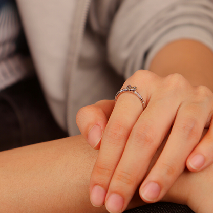 BAGUE D'AMOUR ROSAIRE