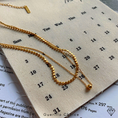 CELESTE GOLD NECKLACE