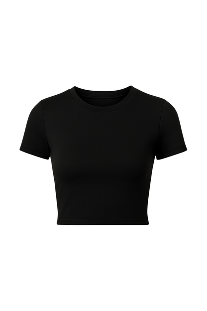 The Workshop Studio x Luxe Fit Cropped Tee