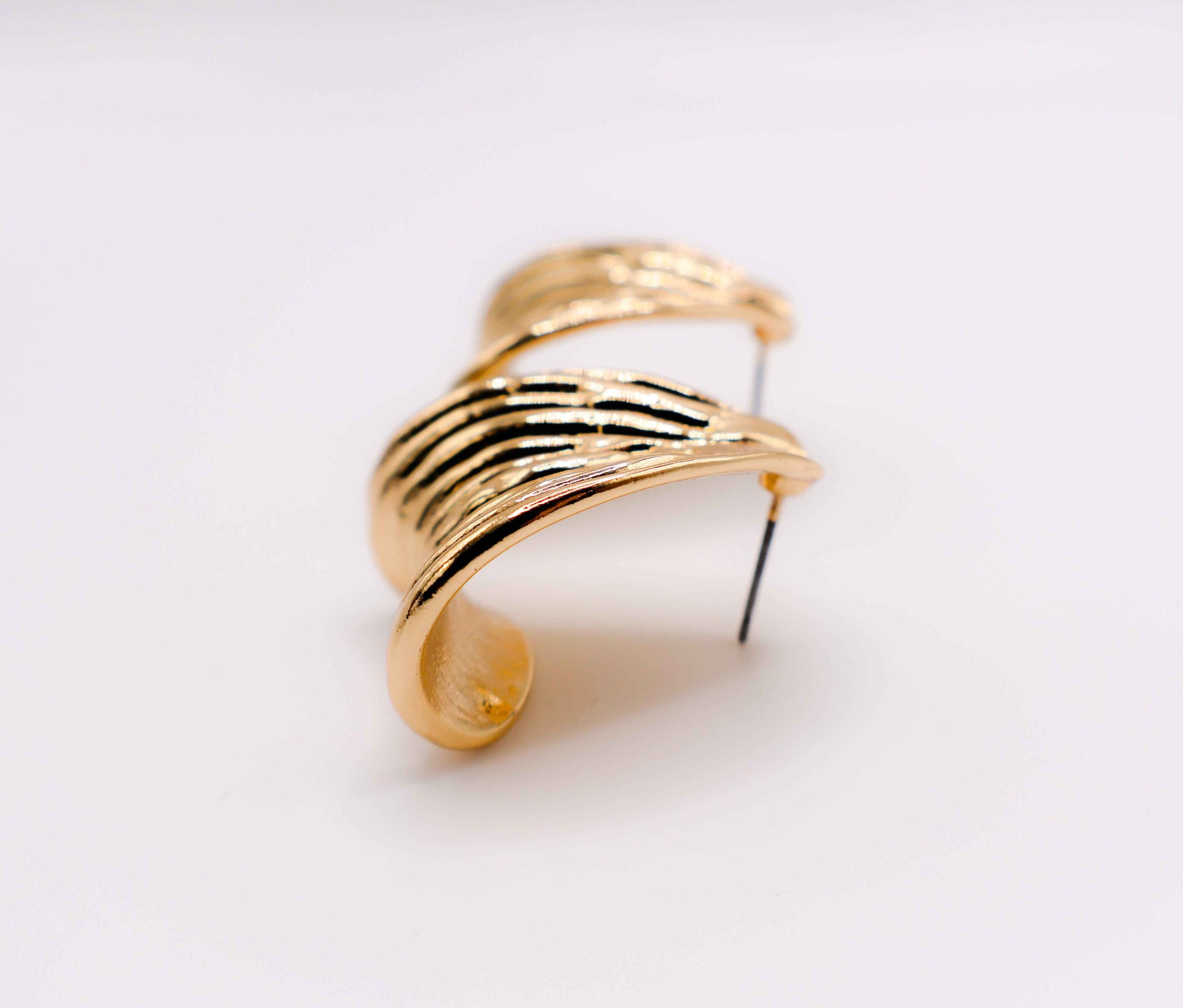 Golden Halo Earrings – Luxury Gold Statement Earrings