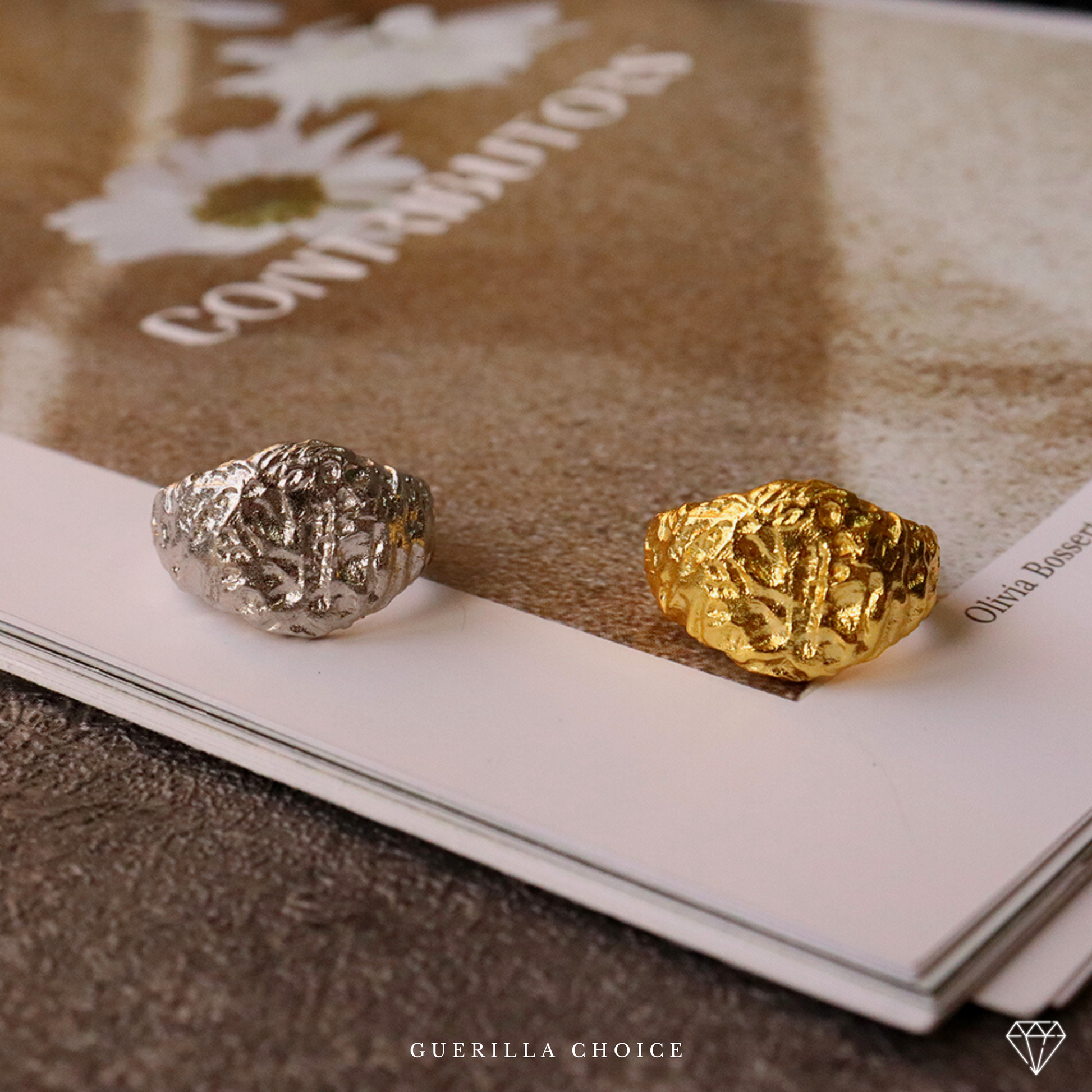 C'EST LA VIE CHARM RING