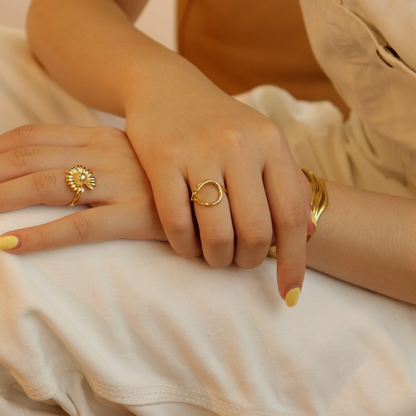 BERNETTA GOLD RING