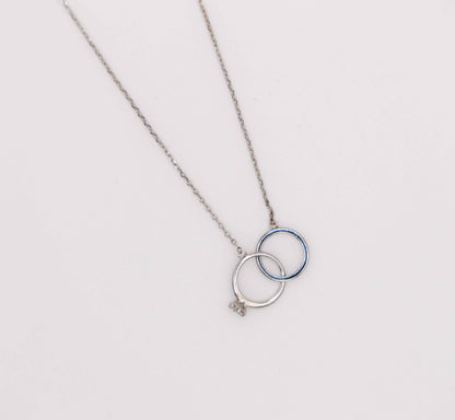 Eternal Embrace White Gold Necklace - Timeless Luxury