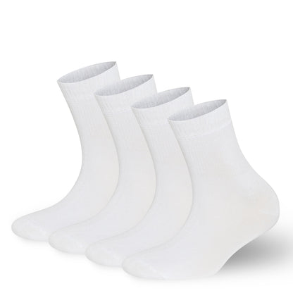 Men’s & Women’s Bamboo Diabetic Ankle Socks 4-Pack