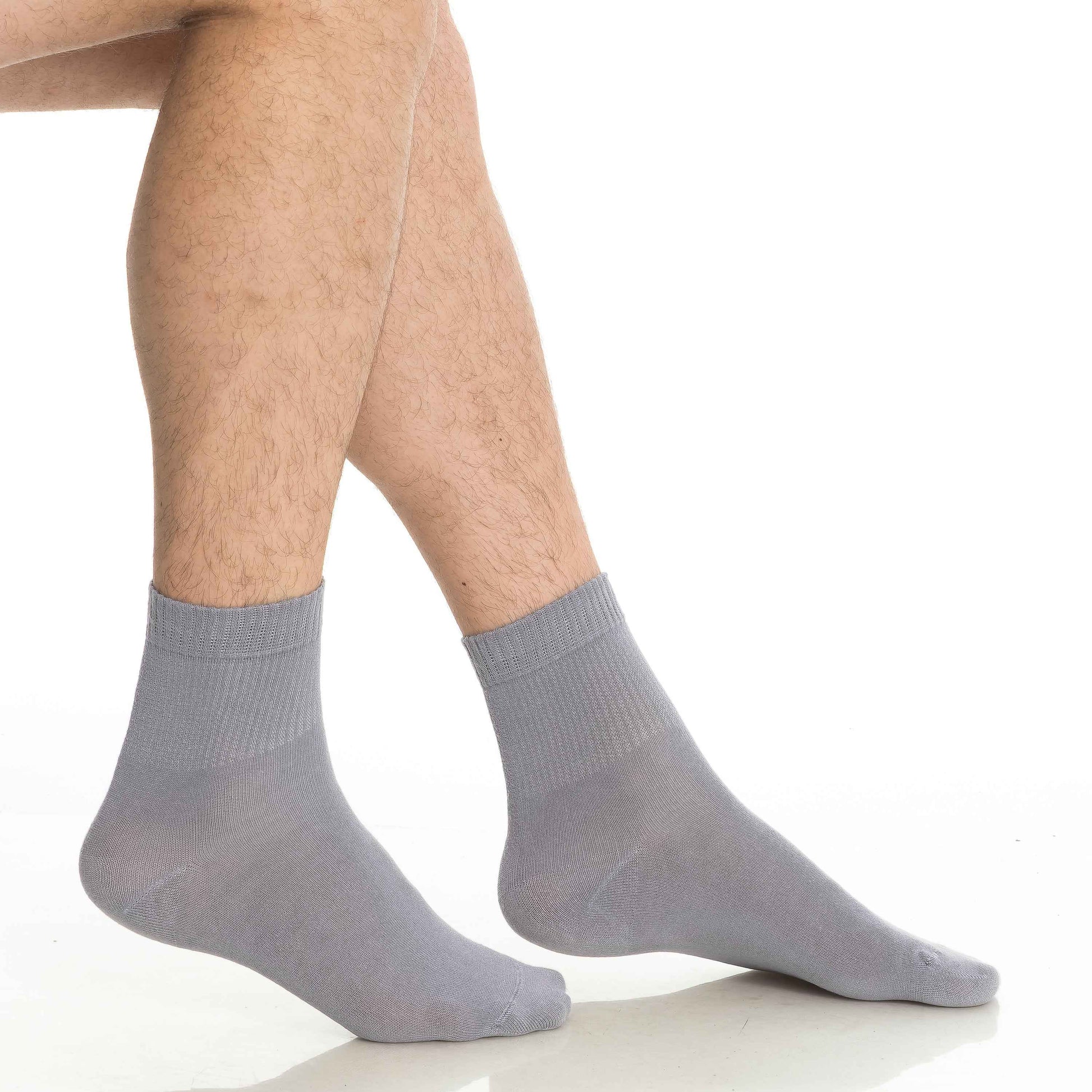 Men’s & Women’s Bamboo Diabetic Ankle Socks 4-Pack