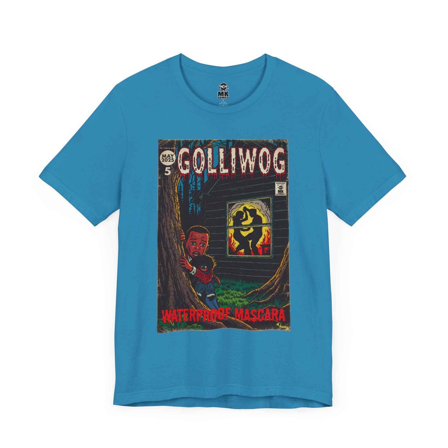Waterproof Mascara - Golliwog - Unisex Jersey Short Sleeve Tee