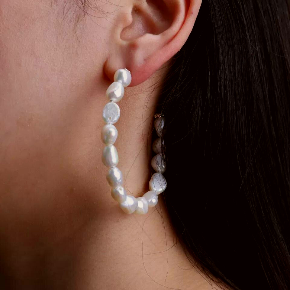 DIANNE CLEMENT PEARL EARRINGS