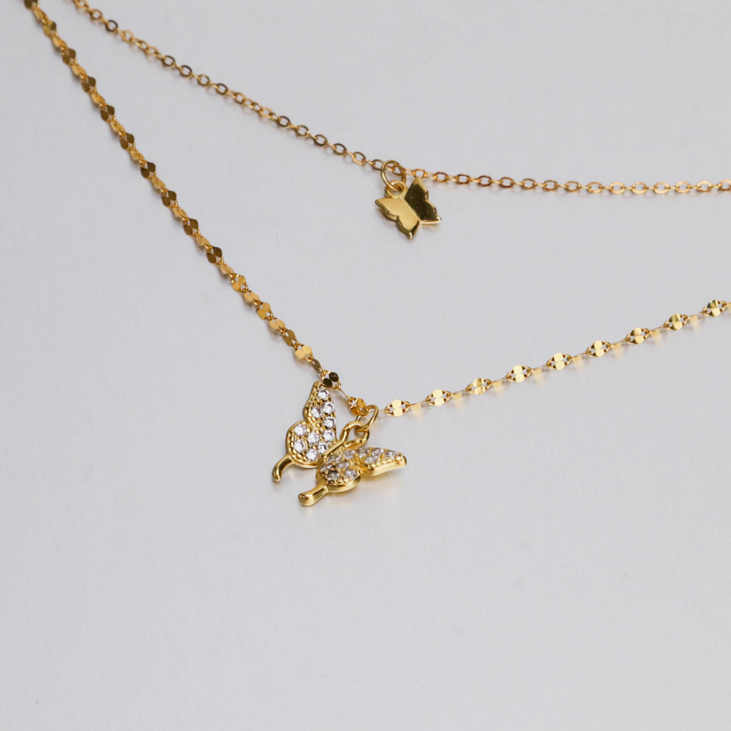 CHRISTIA BUTTERFLY NECKLACE