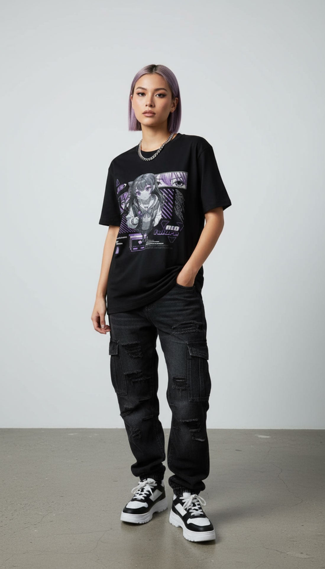 T-shirt Anime New Love