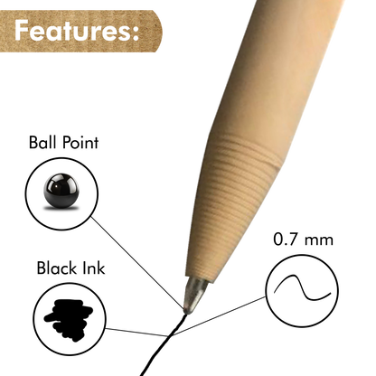 Paper Ballpoint Pens - 24 Pack - Lolomo!