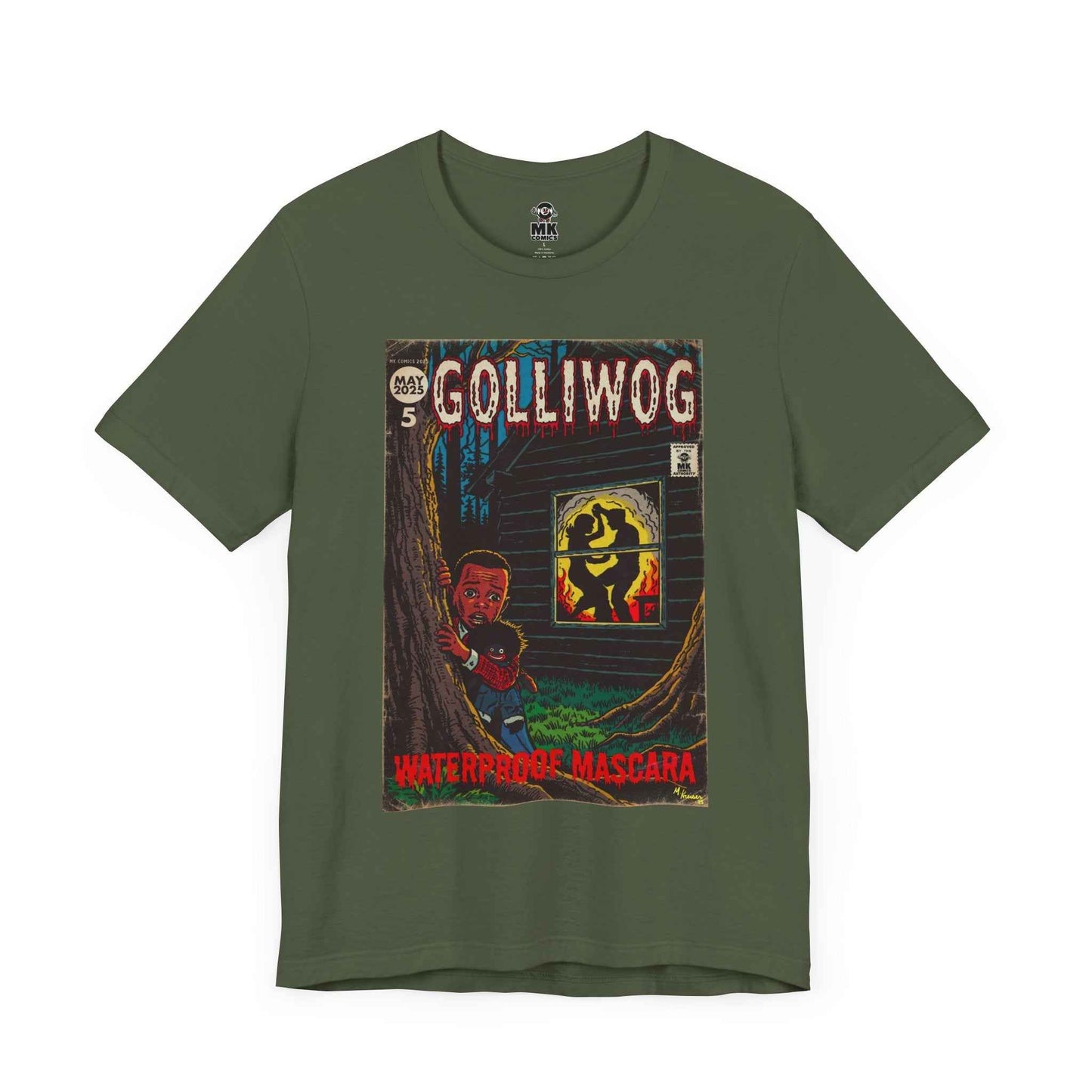 Waterproof Mascara - Golliwog - Unisex Jersey Short Sleeve Tee