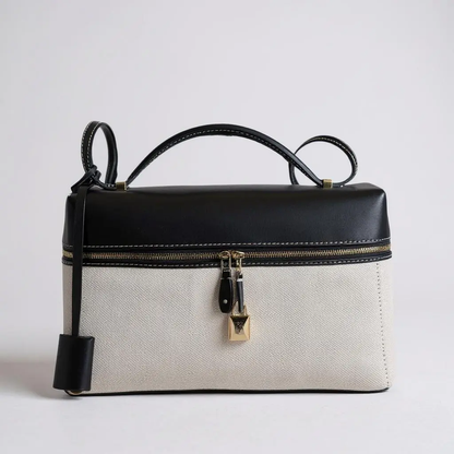 THE ZELMA LEATHER BAULETTO BAG
