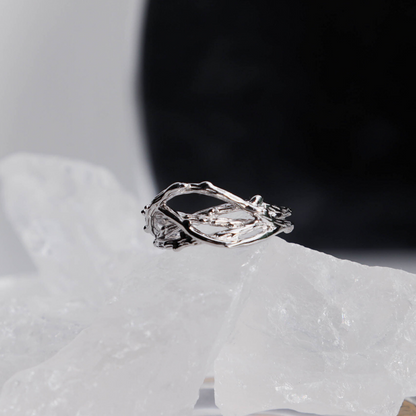 BAGUE TRAVERSE EN MARQUITE