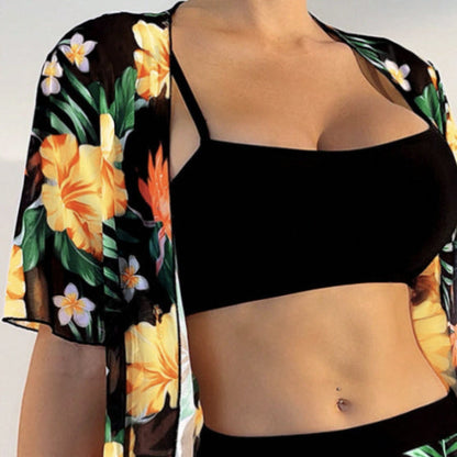 Women’s Floral Beach Set – Two-Piece Summer Outfit