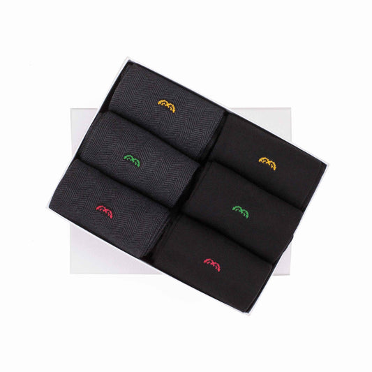 Men’s Bamboo Dress & Trouser Socks 6-Pack - 623