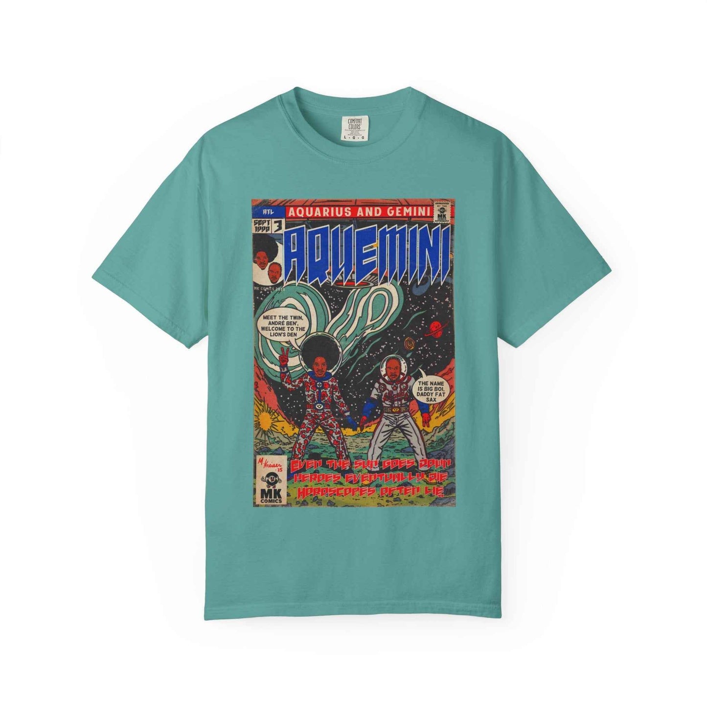 Aquemini - Comic Book Art - Unisex Comfort Colors T-shirt
