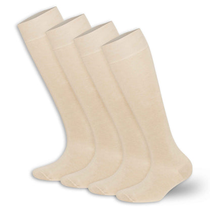 Women’s Bamboo Knee-High Socks 4-Pack