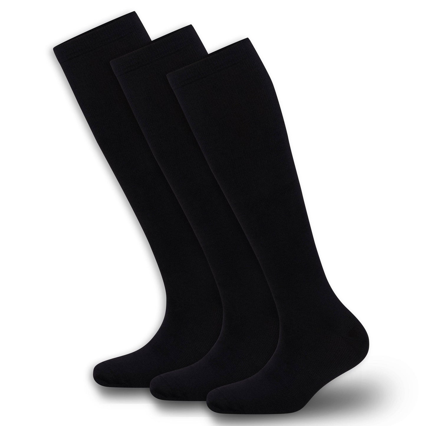 Compression Socks for Men & Women 3-Pack (15-20mmHg)