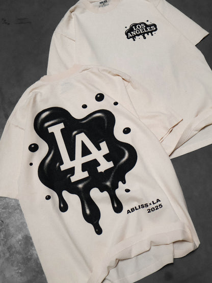 Cream - Blackout LA Tee