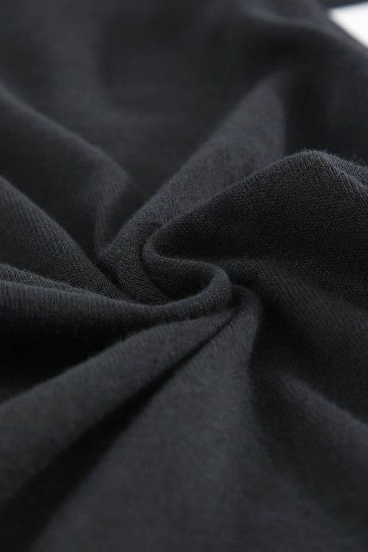 Solid Open-Front Buttoned Cardigan