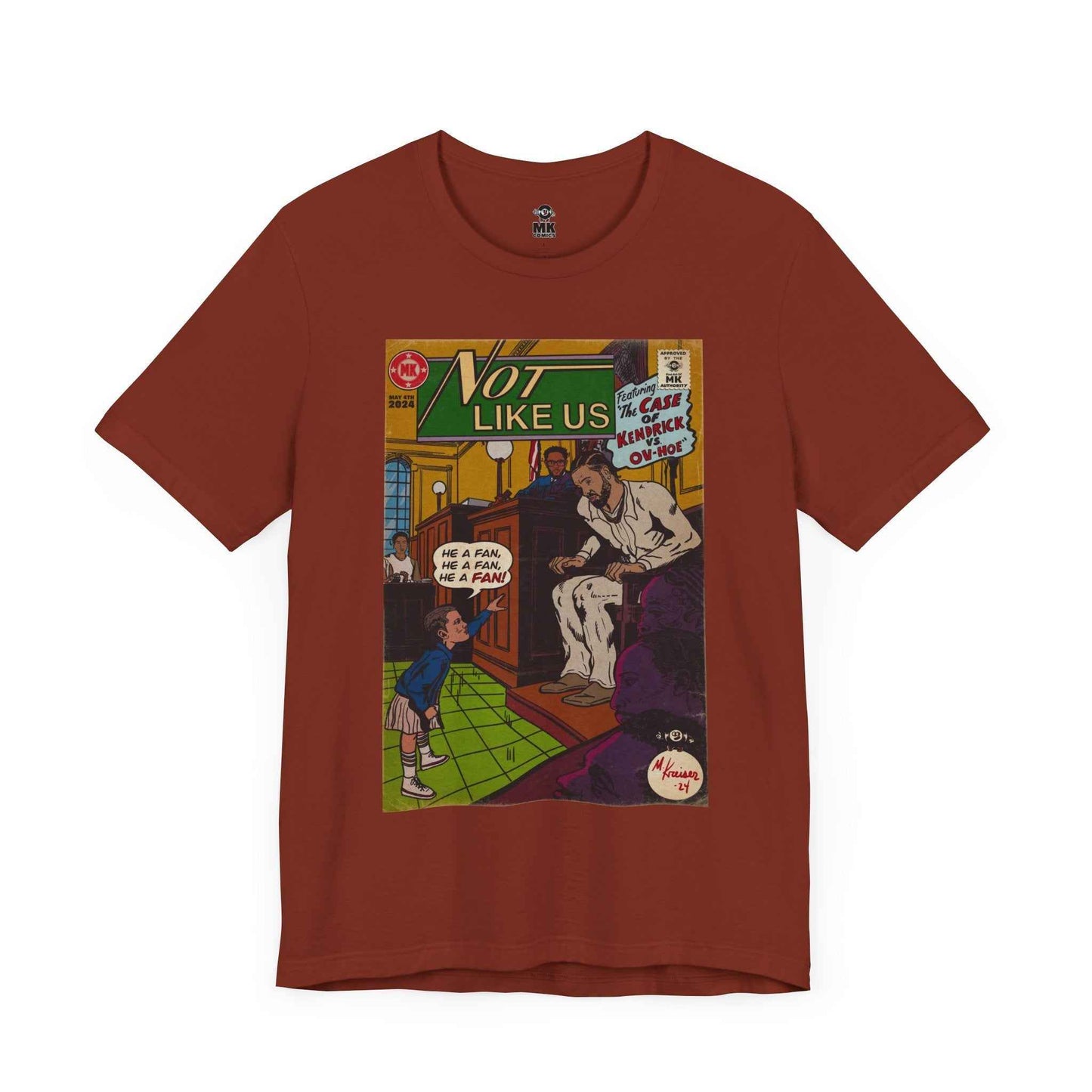 Not Like Us - Unisex Jersey Short Sleeve Tee