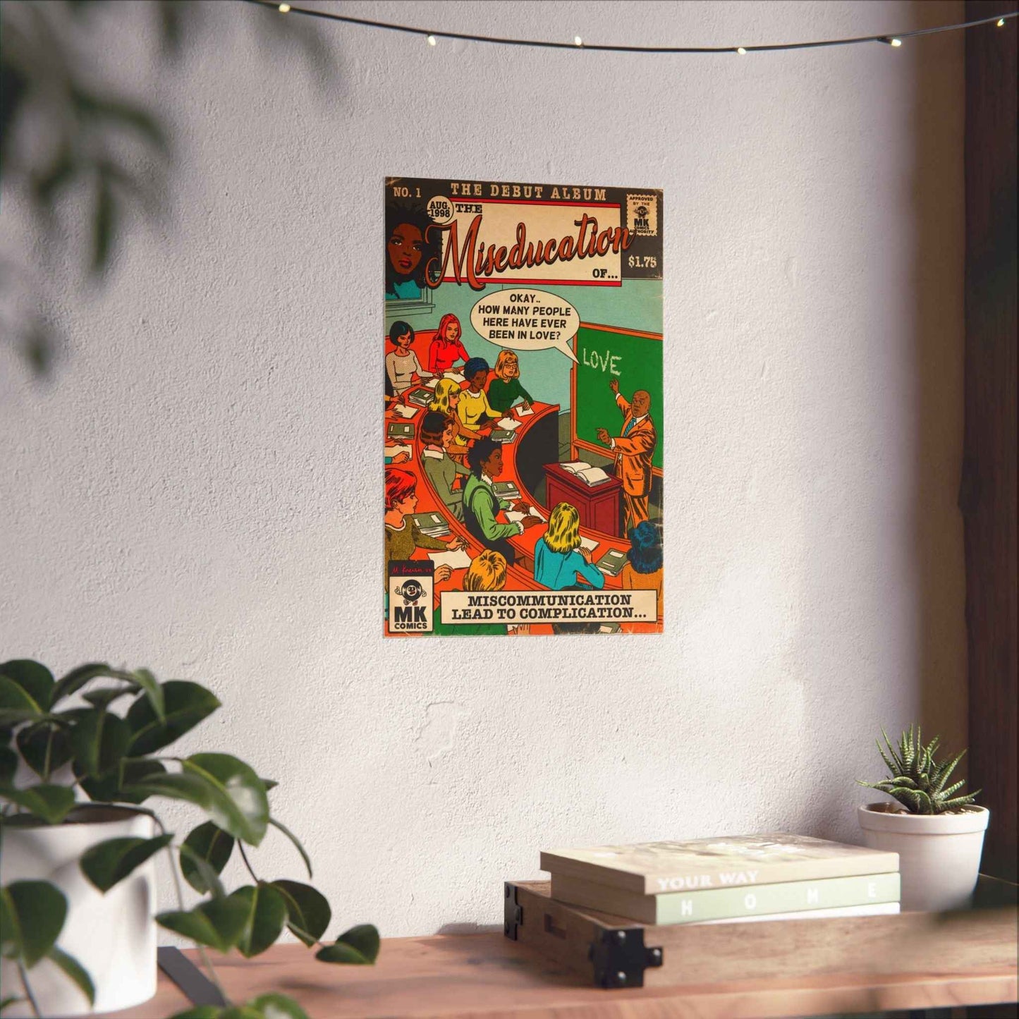 The Miseducation Of.. - Vertical Matte Poster