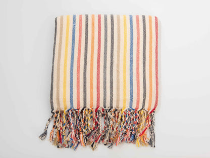 New Rainbow Linen Towel