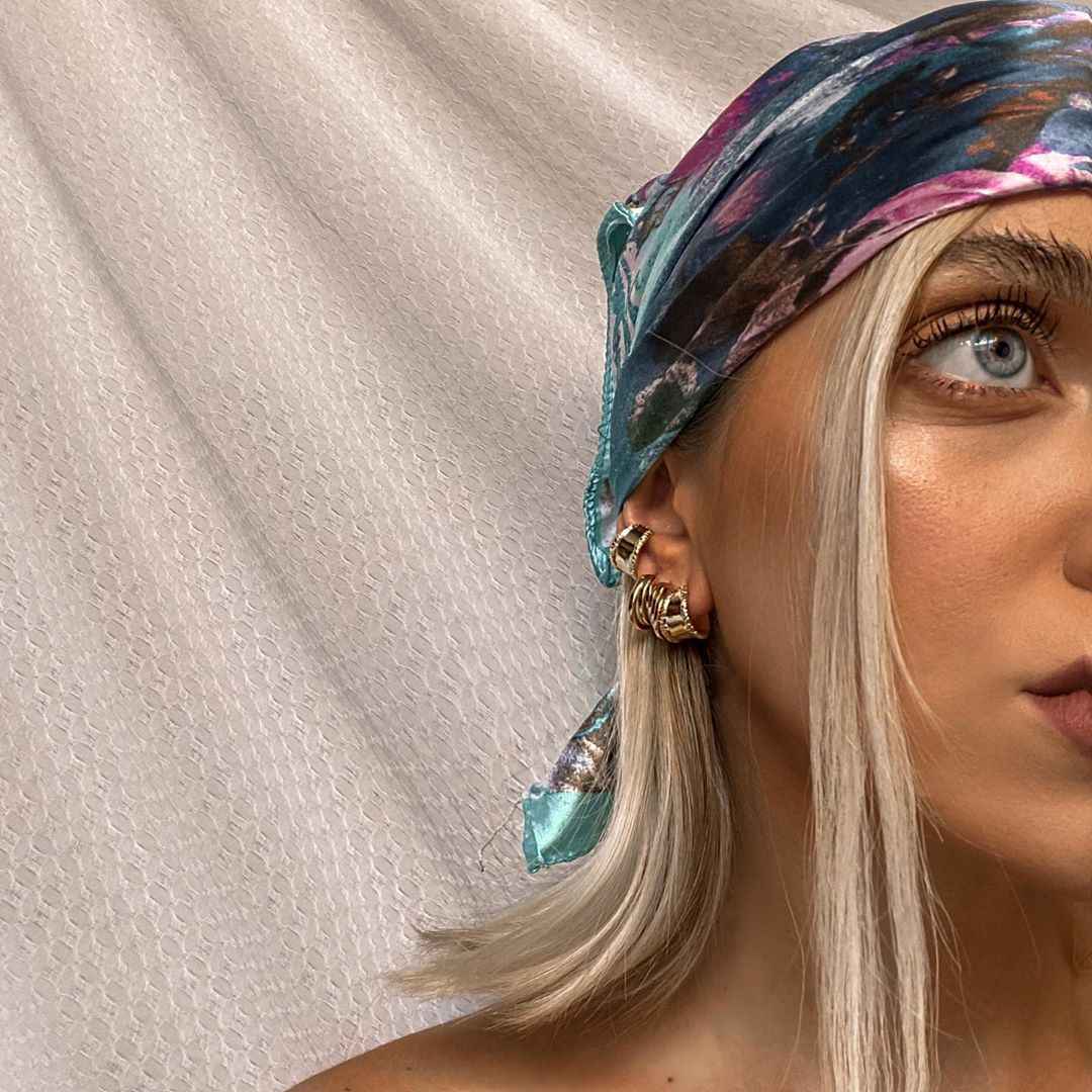 TRIPLE HOOPS EARRINGS