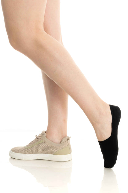 Women’s Bamboo No-Show Socks 6-Pack | Invisible, Breathable, Moisture-Wicking Socks - 612