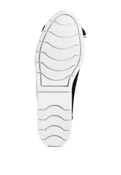 Pacer Perforated Leather Ballerinas