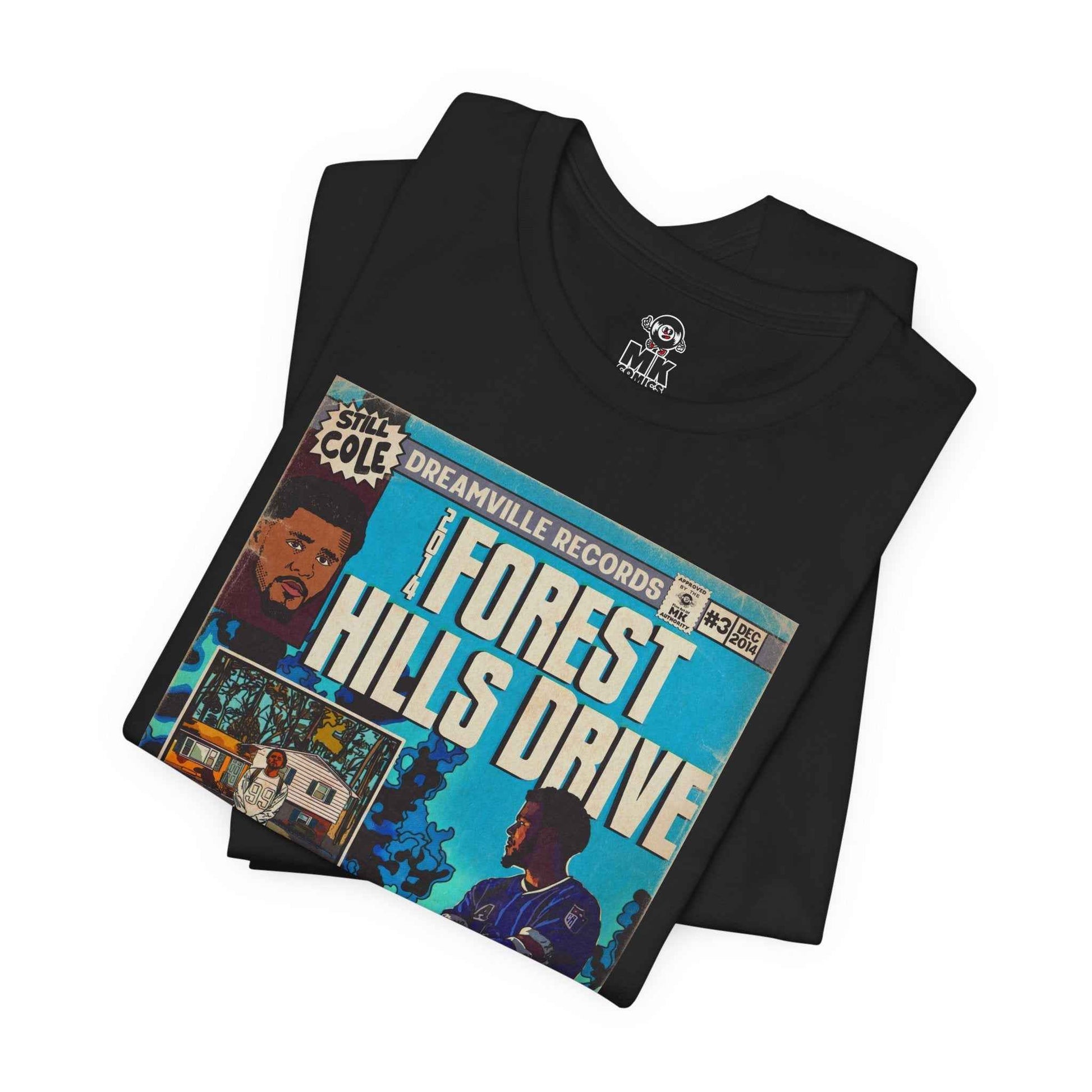 2014 Forest Hills Drive - Comic Book Art -  Unisex Jersey Short Sleeve Tee