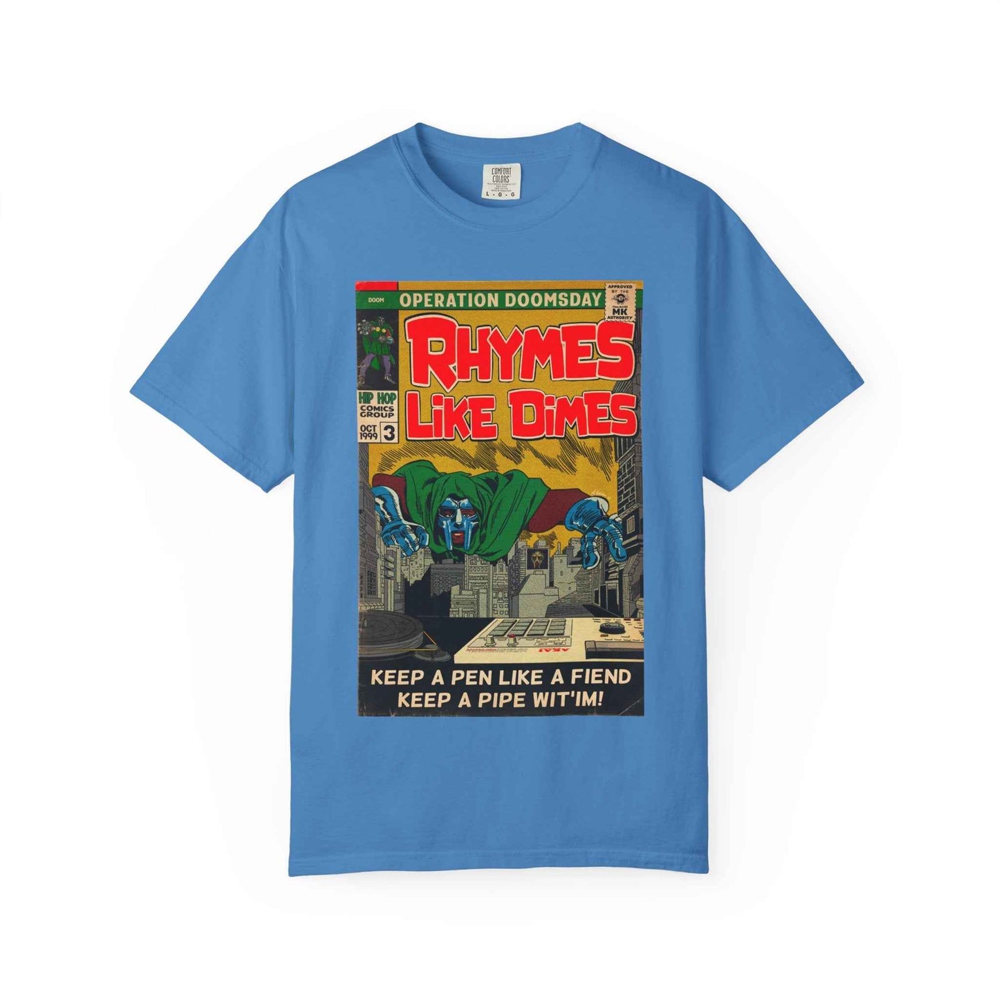 Rhymes Like Dimes - Unisex Comfort Colors T-shirt