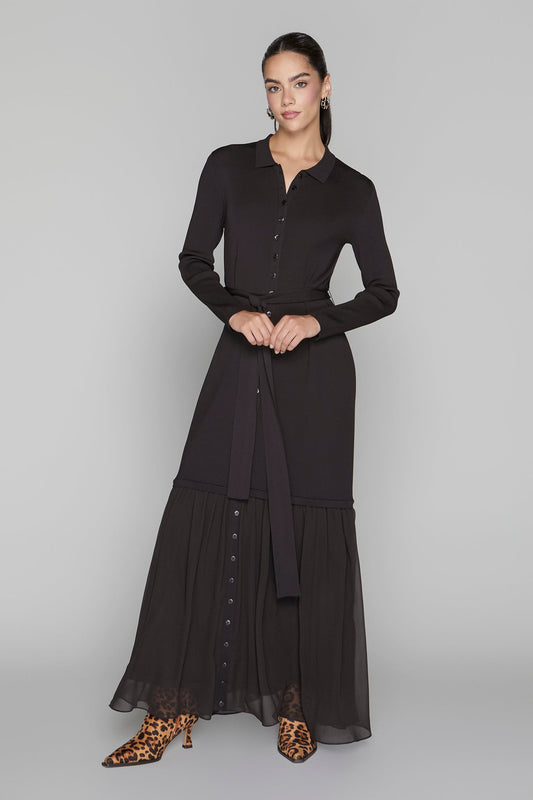 Harlow Dress in Espresso