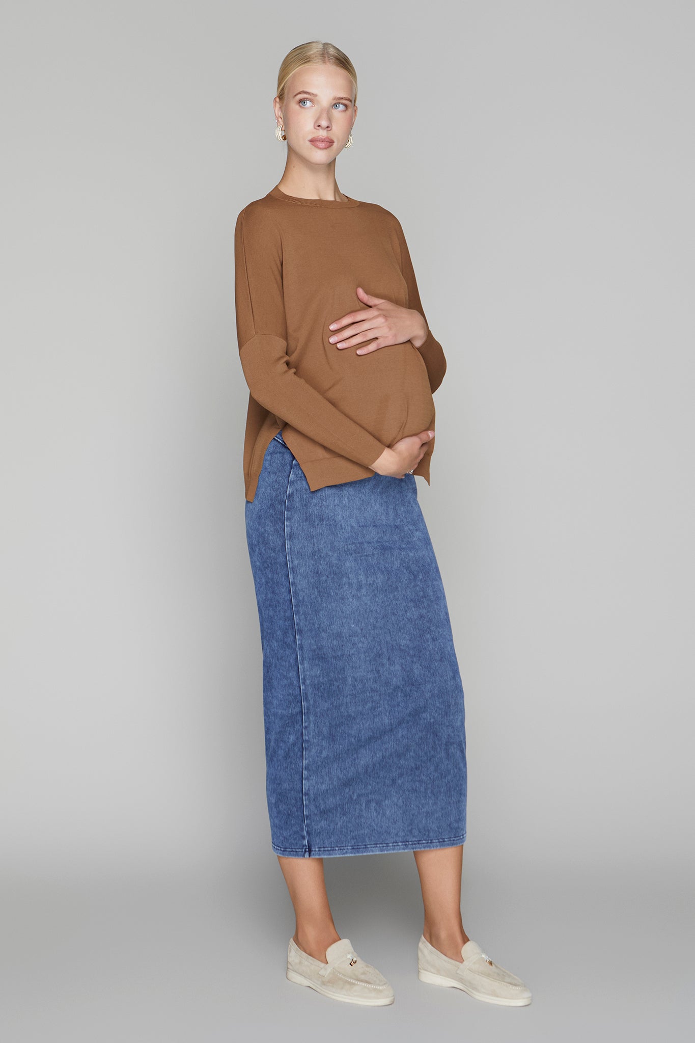 Montia Top in Cinnamon