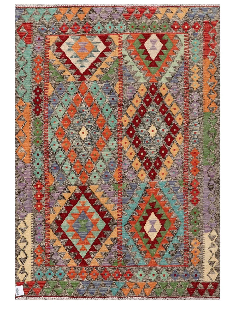 Maimana Afghanistan Kilim Rug - 149 x103 cm