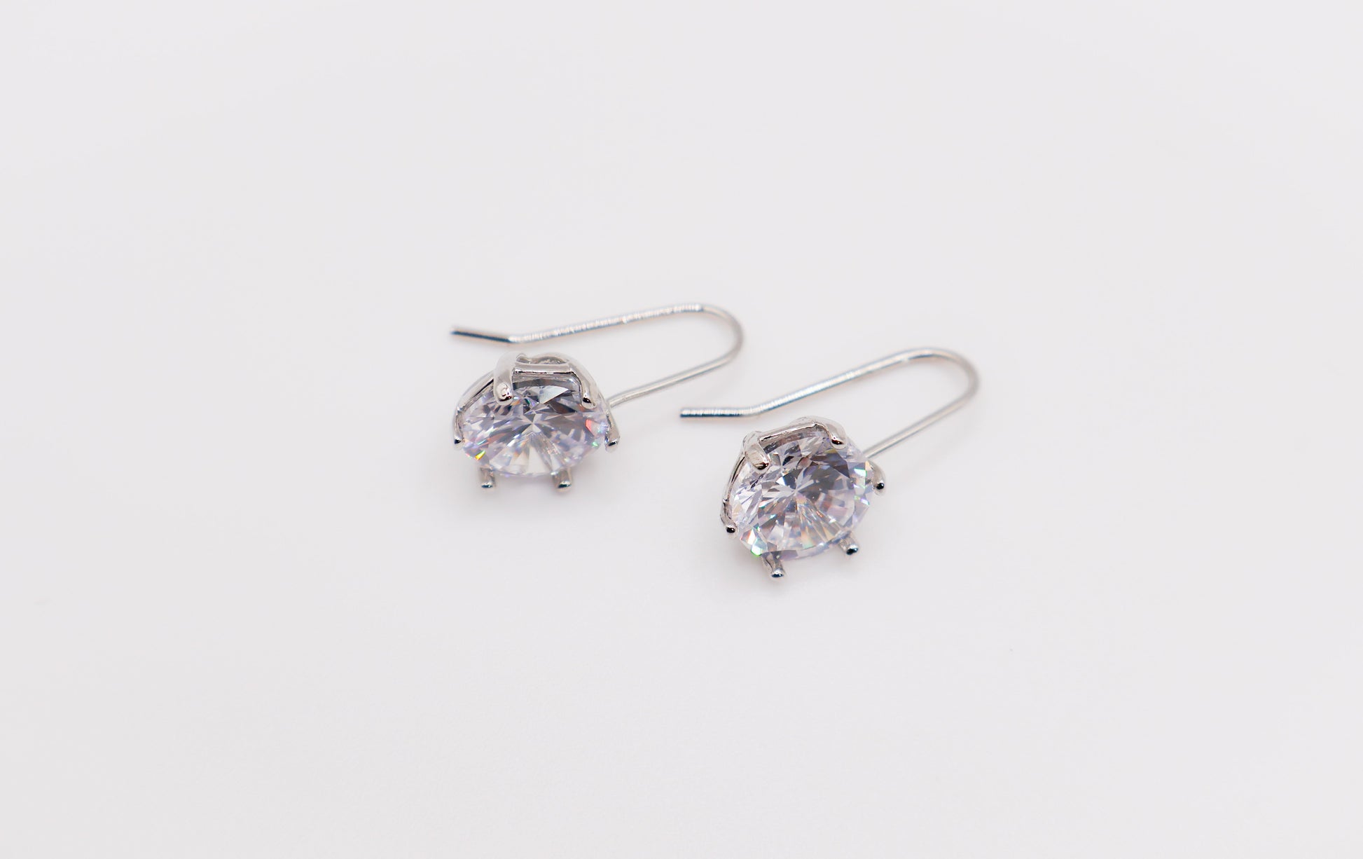 Eternal Radiance Silver Dipped Earrings - Lolomo!