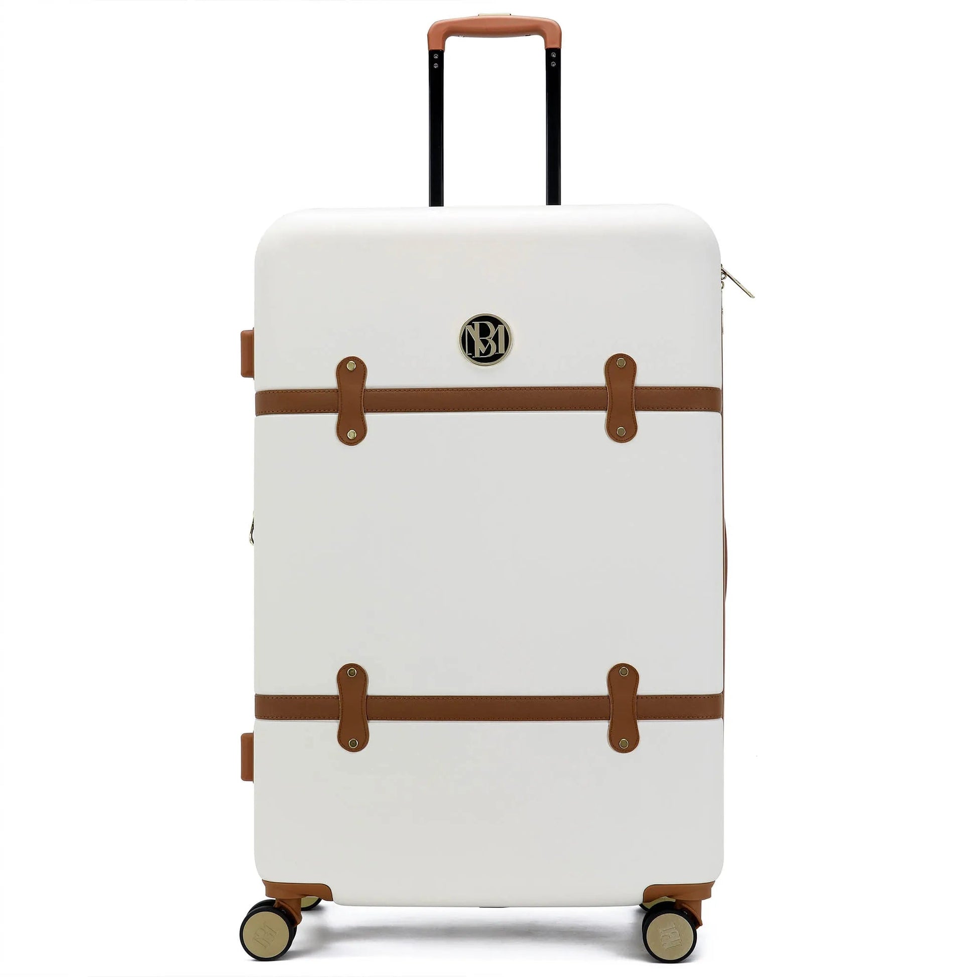 Grace Expandable 25" Medium Checked Retro Suitcase - Lolomo!