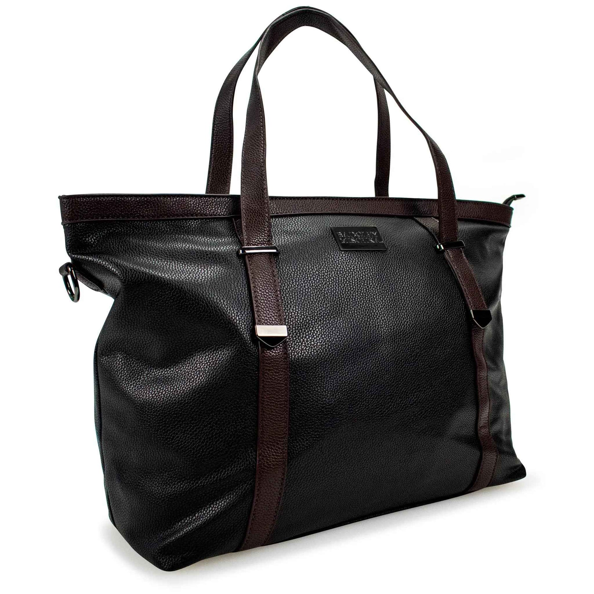 Anna XL Vegan Leather Weekender Duffel Bag