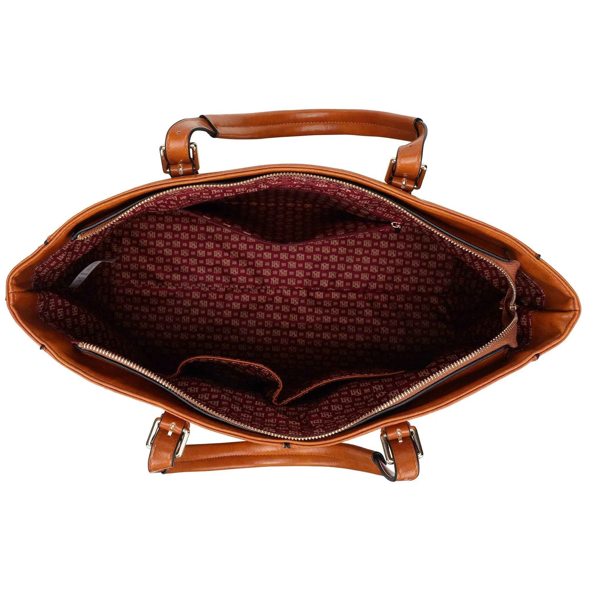 Julia Rustic Vegan Leather Weekender Duffel Bag