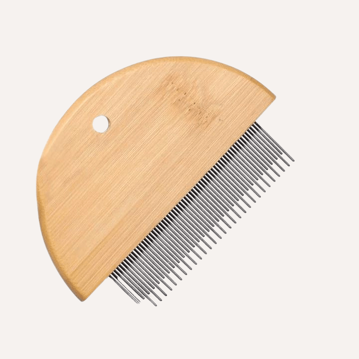 Bamboo Flea Comb for Dogs & Cats – Gentle & Eco-Friendly - Lolomo!