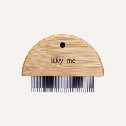 Bamboo Flea Comb for Dogs & Cats – Gentle & Eco-Friendly - Lolomo!