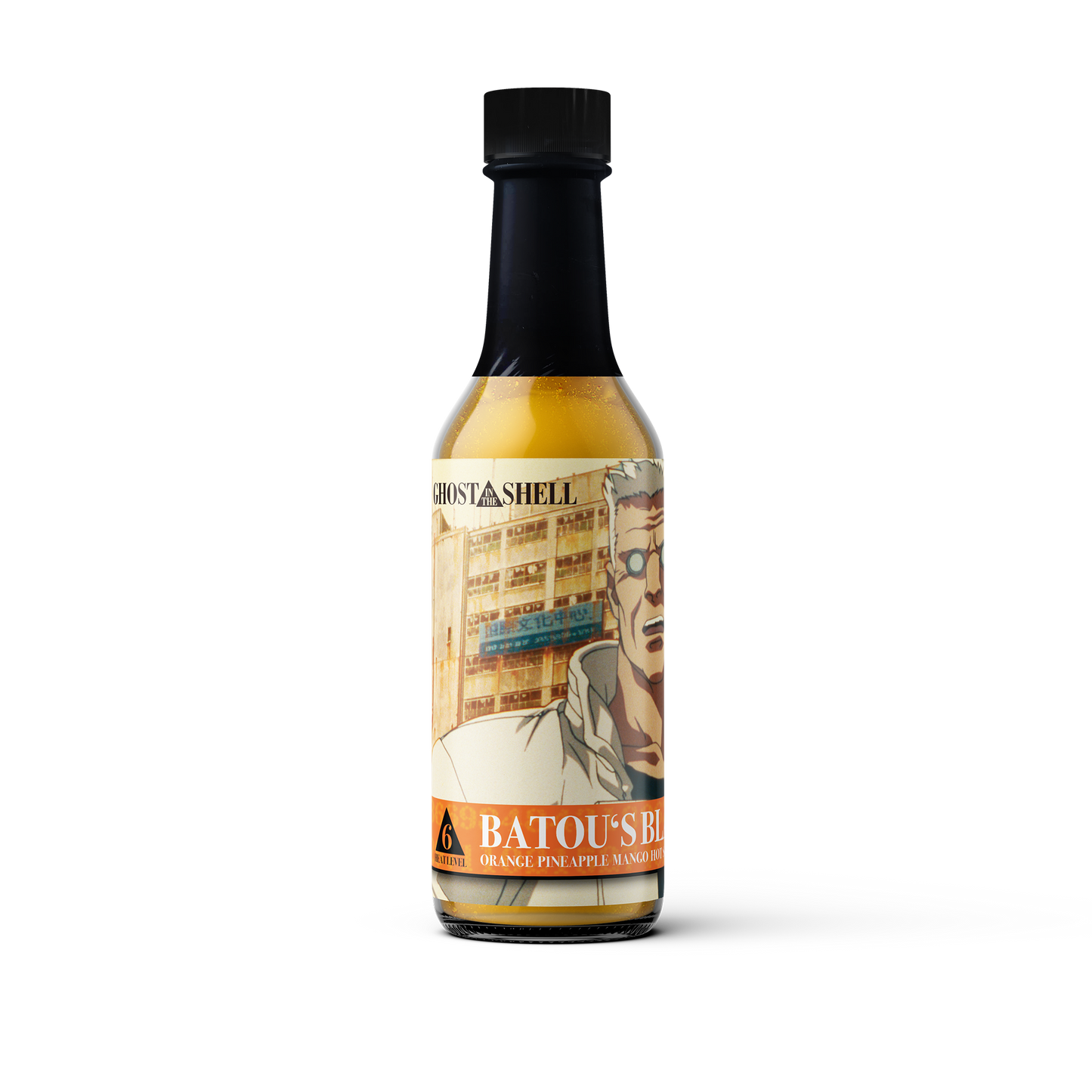 Batou's Blaze: Orange Pineapple Mango Hot Sauce