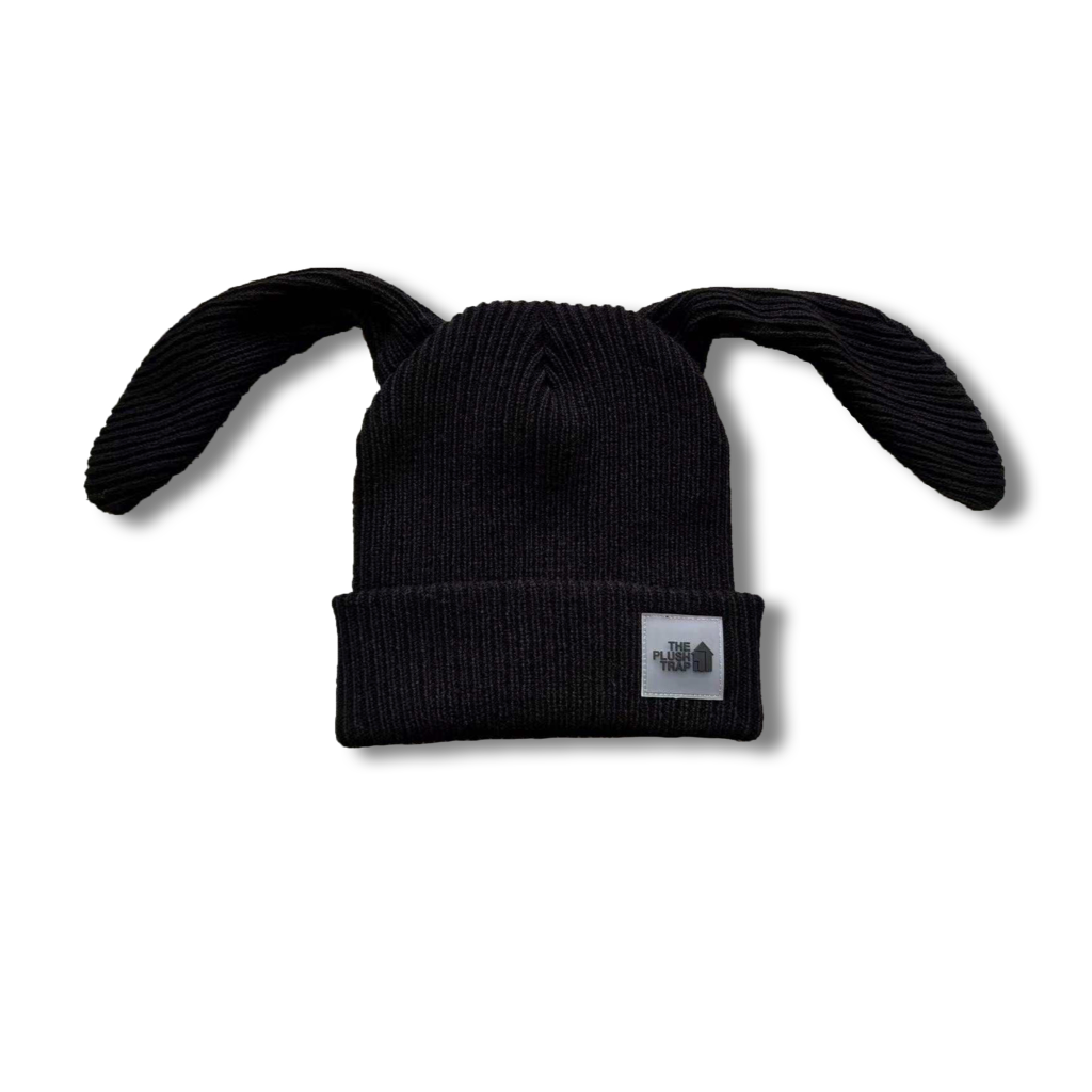 Satin Lined Bunny Beanie - Lolomo!