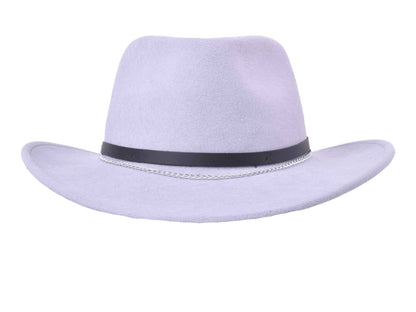 Outdoor Merino Wool for Woman Felt Hat Cattle Queen