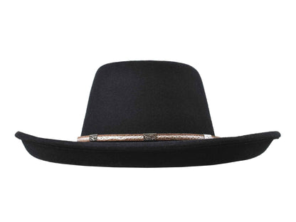 Outdoor Merino wool felt hat Rust