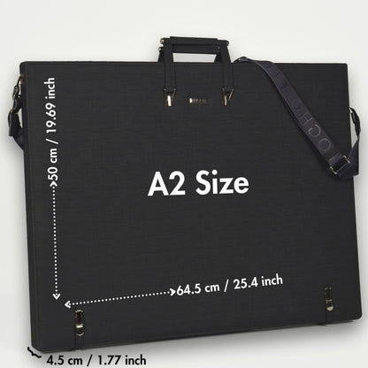 Leather Binder Leather Portfolio Gifts For Painters - Portfolio Binder- Art Supplies Organizer