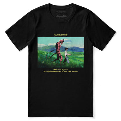 T-shirt Diable et garçon